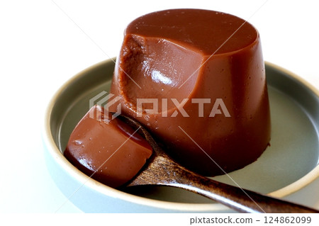 自製巧克力布丁 自製巧克力布丁 124862099