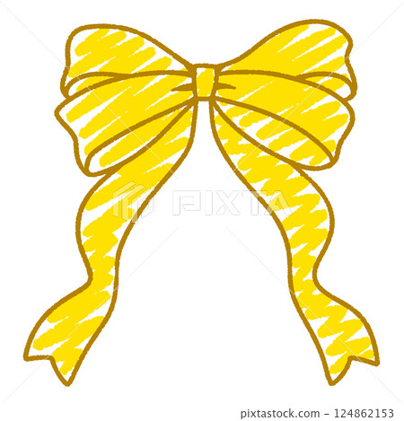 簡單的絲帶插圖 簡單的絲帶插圖 124862153