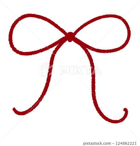 simple ribbon illustration 124862221