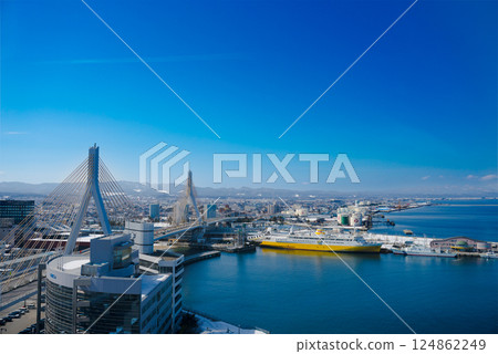 Spectacular views of Aomori City | Hakkoda Maru and Aomori Loveridge seen from Aspam 124862249