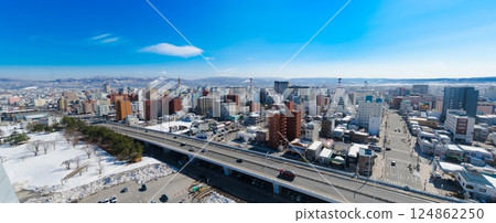 青森市和八甲田山的景色 |從阿斯帕姆看到的壯麗景色 124862250