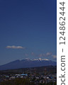 Yatsugatake as seen from the Dragon Park Observatory 124862444