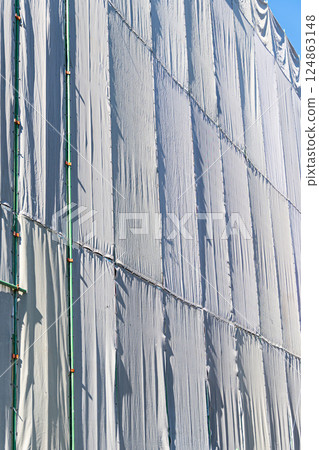 Construction site curing sheet 124863148