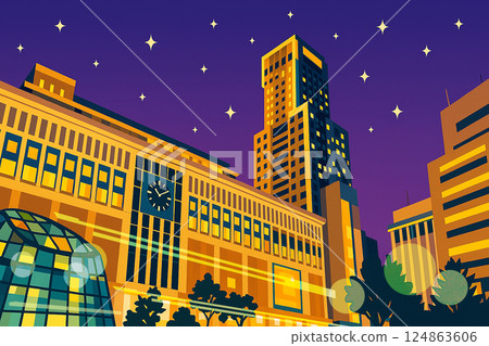 Sapporo Station Sapporo Station 124863606