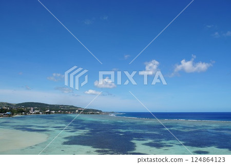 關島杜夢灣的景色 124864123