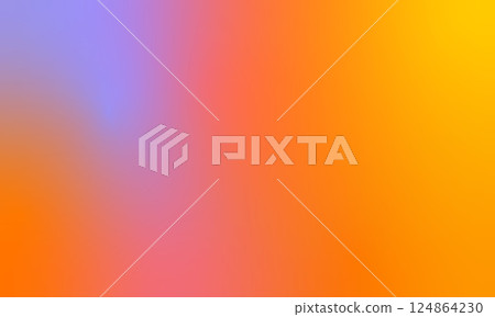 A dynamic abstract gradient background blending warm orange and yellow tones with subtle hints of pink and purple for a modern design. . 124864230