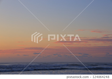 beautiful beach sunrise beautiful beach sunrise 124864248