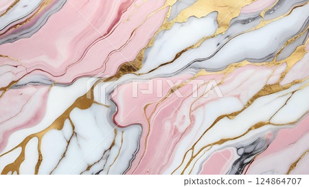 Marble background material 124864707
