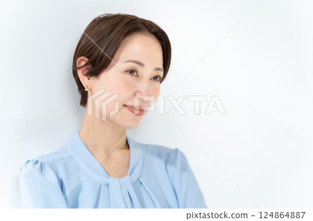 Female portrait Female portrait 124864887