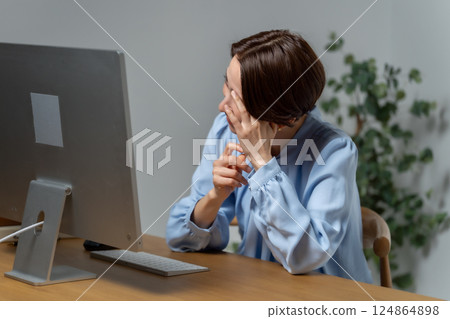 Business, worries, gloomy Business, worries, gloomy 124864898