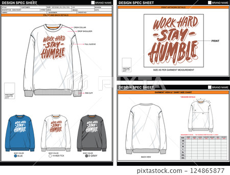 SWEATSHIRT STAY HUMBLE STREETWEAR T SHIRT TECHPACK MEASUREMENT LAYOUT TEMPLATE DESIGN.eps SWEATSHIRT STAY HUMBLE STREETWEAR T SHIRT TECHPACK MEASUREMENT LAYOUT TEMPLATE DESIGN.eps 124865877
