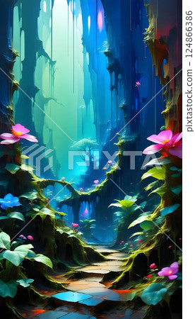 A world in a dream 124866386