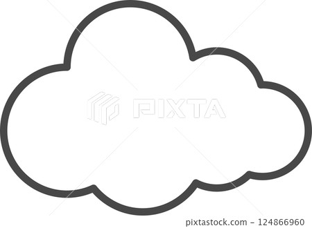 White clouds for coloring. White clouds for coloring. 124866960