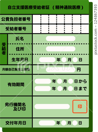 綠色醫療支援卡 綠色醫療支援卡 124867393