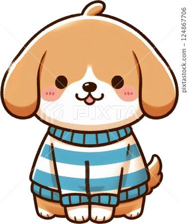 cute puppy 124867706