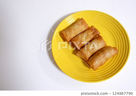 Fried spring roll 124867790