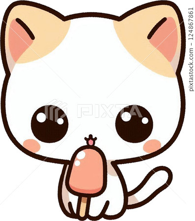 cute cat cute cat 124867861