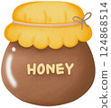Honey and Flowers Clipart PNG Cute Honey Jar and Floral Elements for Sublimation and Crafts Hand Drawn Honey Bee Theme Clipart Set 124868514