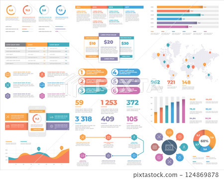 Presentation template design 124869878