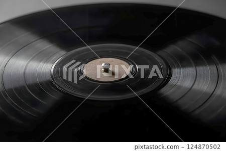 vinyl records in music disc 124870502