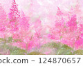 落新婦 *夏日花卉背景材料 124870657