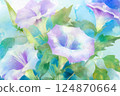 曼陀羅*夏季花卉背景材料 124870664