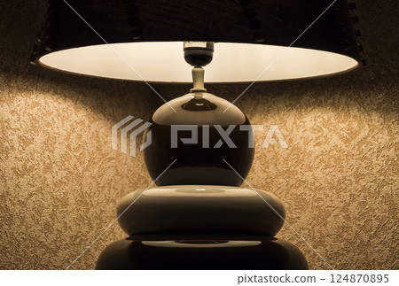 Part of a table lamp Part of a table lamp 124870895