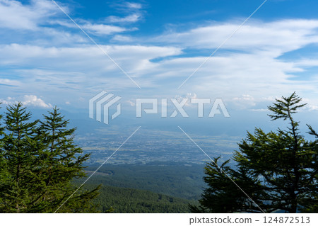 View of the city from Kurumazaka Pass View of the city from Kurumazaka Pass 124872513