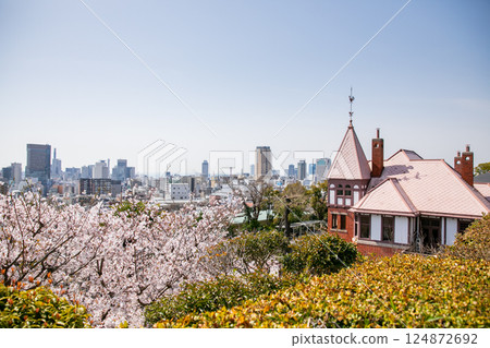 Kobe Kitano: Scenery of the foreign-style houses district 124872692