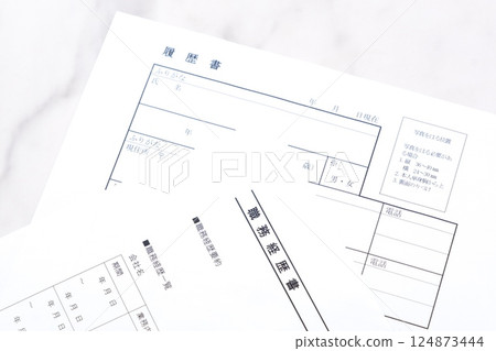 Resumes and job histories are essential application documents for changing jobs. 124873444