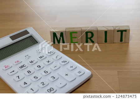 字母塊 MERIT 優點計算器 124873475