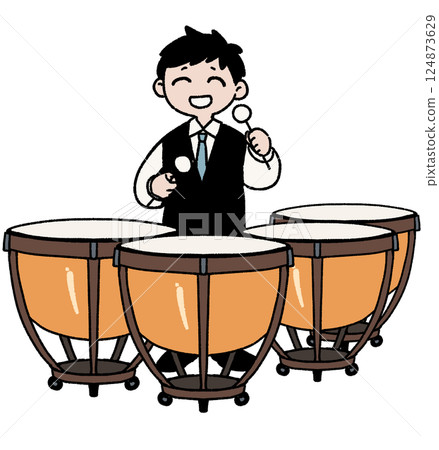 Timpanist 124873629