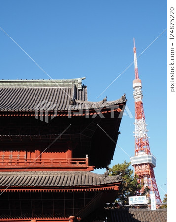 Zojoji and Tokyo Tower Zojoji and Tokyo Tower 124875220