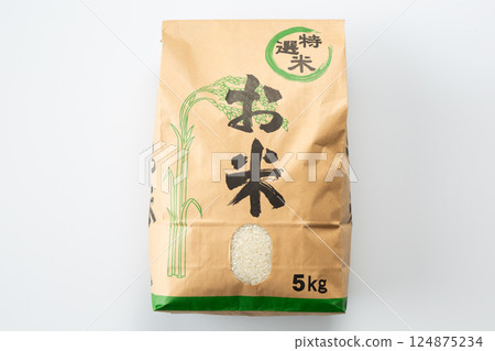 米袋裡的米 米袋裡的米 124875234
