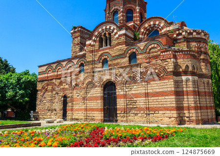 Church of Christ Pantocrator in the old town of Nessebar, Bulgaria Church of Christ Pantocrator in the old town of Nessebar, Bulgaria 124875669