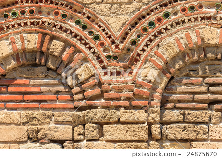 Background of the stone wall Background of the stone wall 124875670