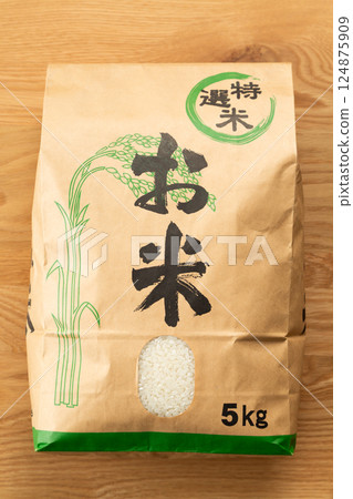 米袋裡的米 米袋裡的米 124875909