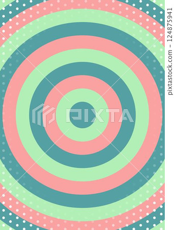 Image of concentric circles and dots pattern background, circular stripes, swirls, portrait orientation Image of concentric circles and dots pattern background, circular stripes, swirls, portrait orientation 124875941