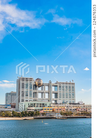 Tokyo: Odaiba on a clear day Tokyo: Odaiba on a clear day 124876353