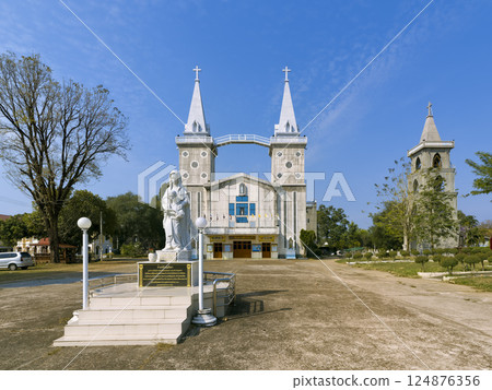 泰國那空拍儂府 [St.聖塔安娜教堂 泰國那空拍儂府 [St.聖塔安娜教堂 124876356