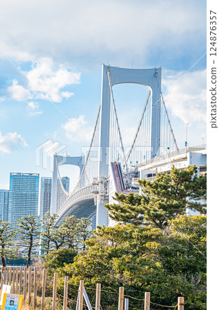 Tokyo: Odaiba on a clear day Tokyo: Odaiba on a clear day 124876357