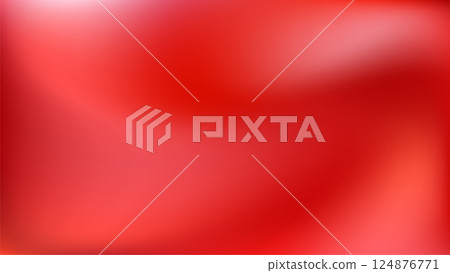 Scarlet elegant silk bg. Bright red backdrop 124876771