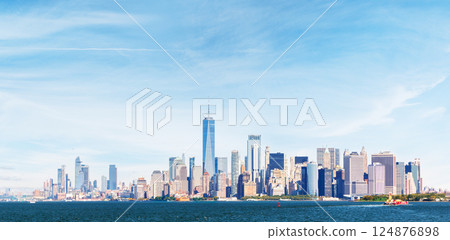New York City skyline 124876898