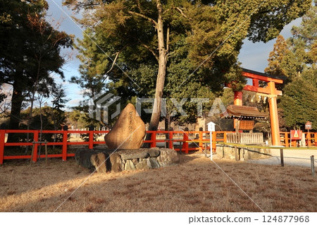 Kamigamo Shrine, a World Heritage Site in Kyoto 124877968