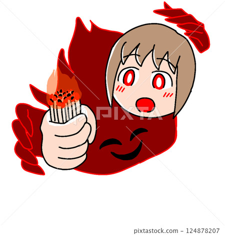 孩子們玩火 124878207