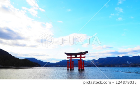 World Heritage Site, Itsukushima Shrine, this is it World Heritage Site, Itsukushima Shrine, this is it 124879033