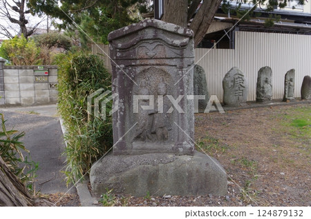 Cultural Properties of Matsumoto, Shinshu, Nagisa Town, Honmura District, Twin-bodied Jizo Statue, erected in 1782 (Tenmei 2) Cultural Properties of Matsumoto, Shinshu, Nagisa Town, Honmura District, Twin-bodied Jizo Statue, erected in 1782 (Tenmei 2) 124879132