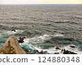 Hokkaido sea in winter 124880348