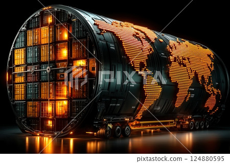 abstract concept of import duties tax illustration 124880595