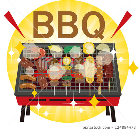 bbq, barbecue, barbecued 124884478